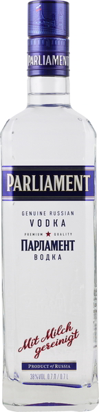 Parliament Russian Vodka, rein und mild
