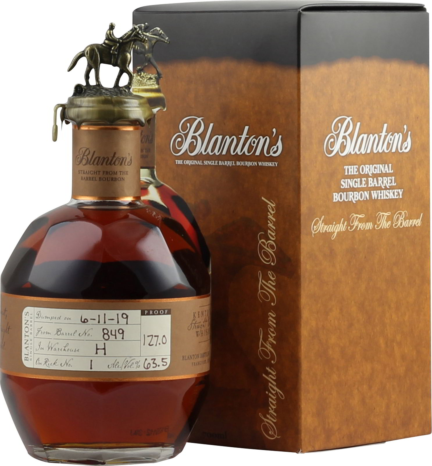 Blanton's Straight Barrel Whiskey