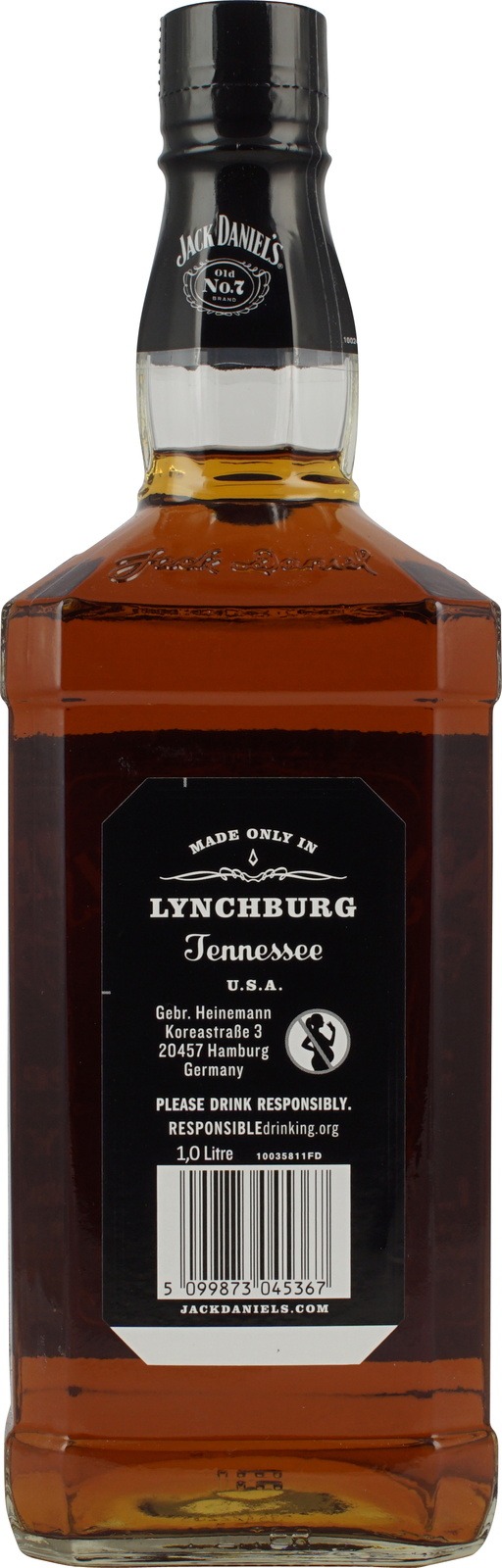 Jack Daniels Old mit Liter und 40 hier k