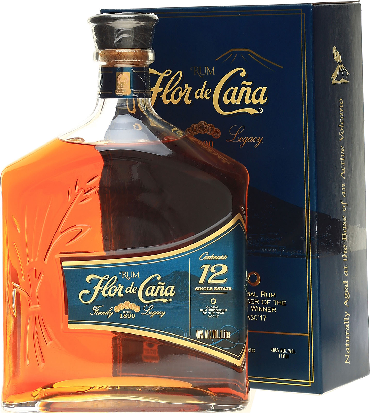 Flor de Cana Rum 12 Jahre, Premium Rum