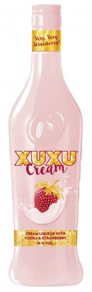 Xuxu Cream Erdbeerlikör 0,7 Liter 15 %