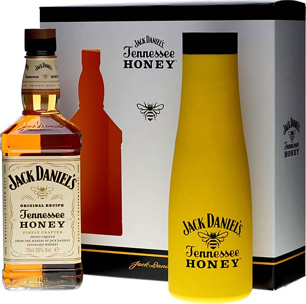 Jack Daniels Honey Whiskey Set mit Thermosflasche Shop