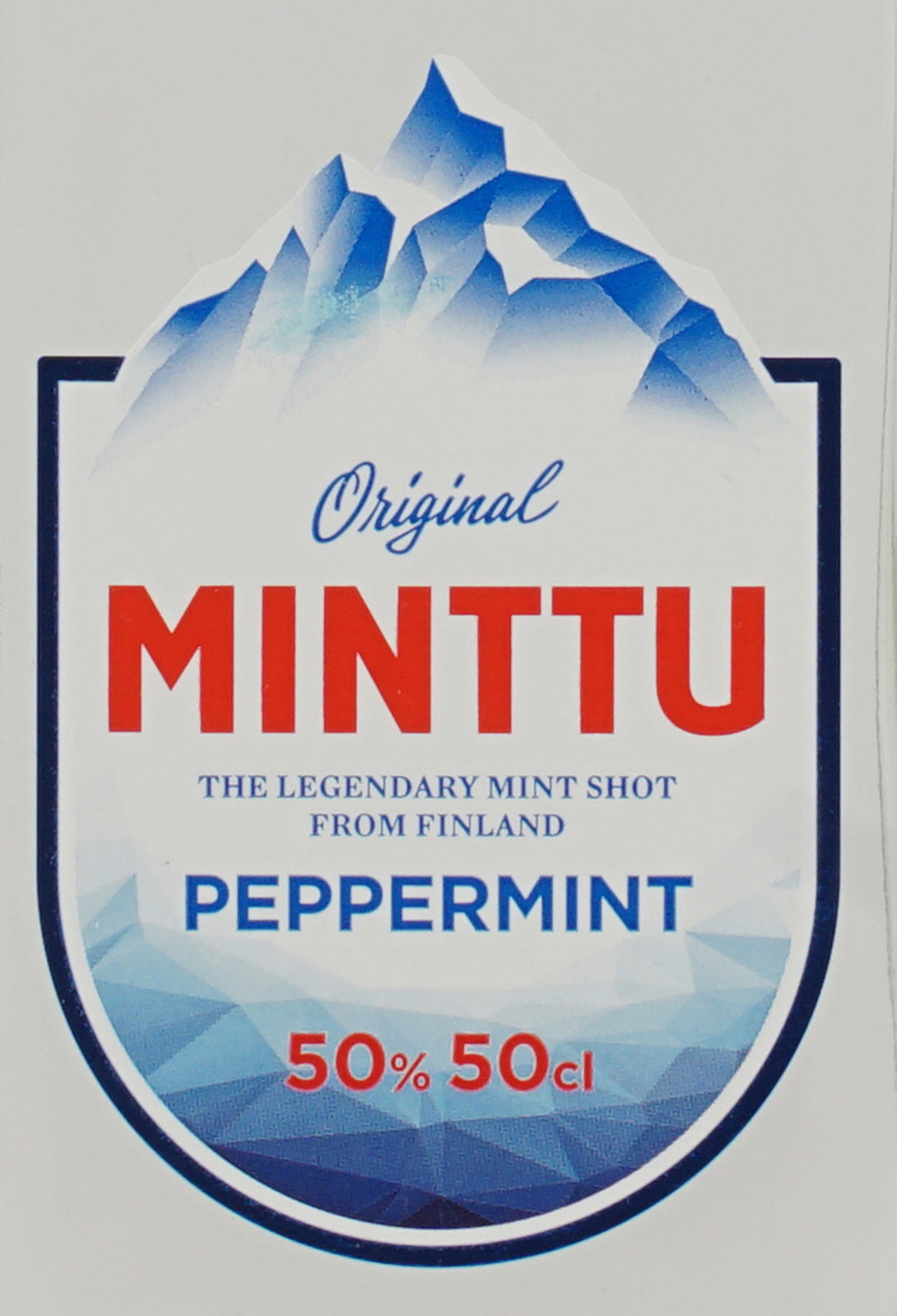 Minttu Peppermint Likör 50 % Vol - starker Pfefferminzl