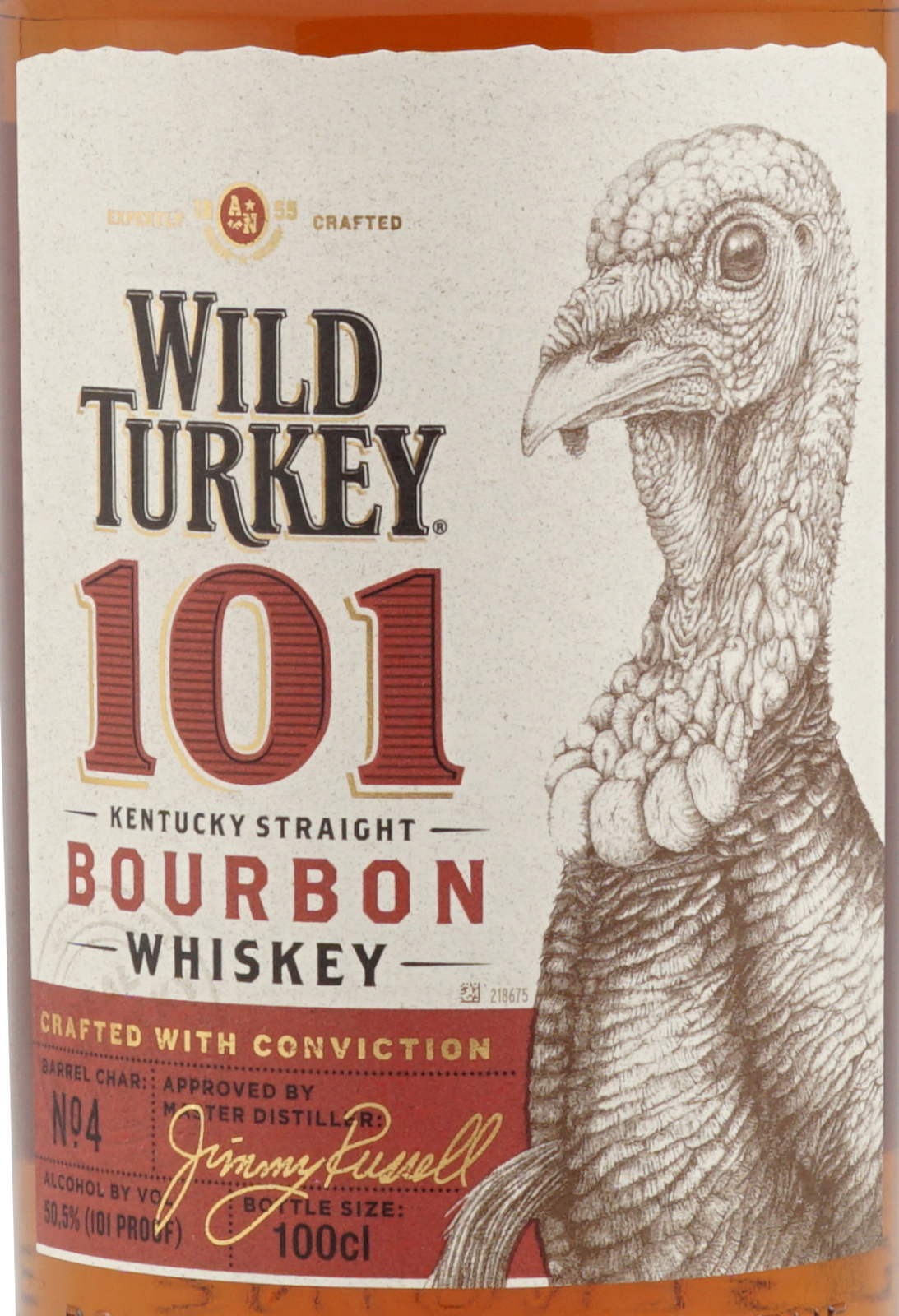 Wild Turkey Kentucky Straight Bourbon Whiskey 101 Proof