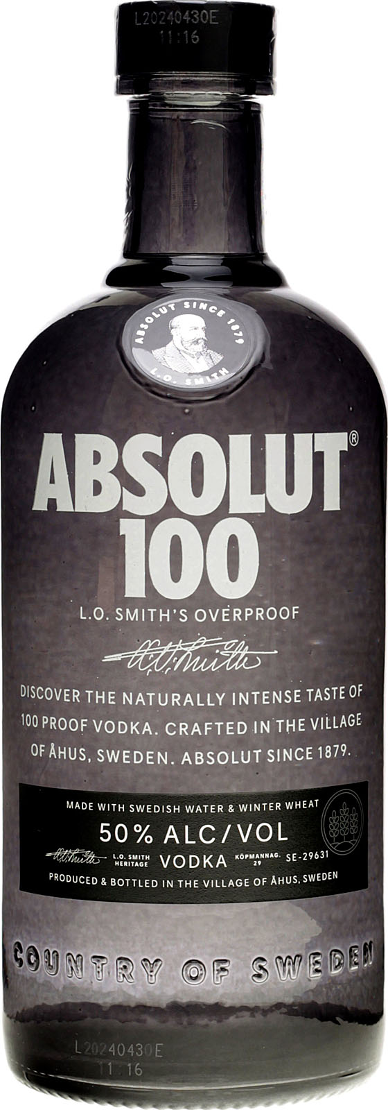 ABSOLUT 100 Wodka 0,7 Liter 50% Vol. - über 110 Vodkas