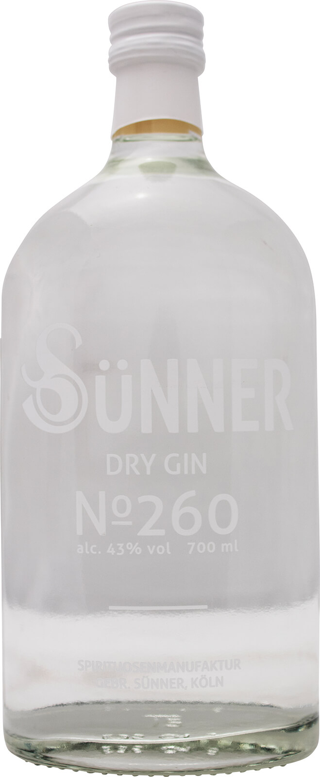 Sünner No. 260 Dry Gin 0,7 Liter 43% Vol.