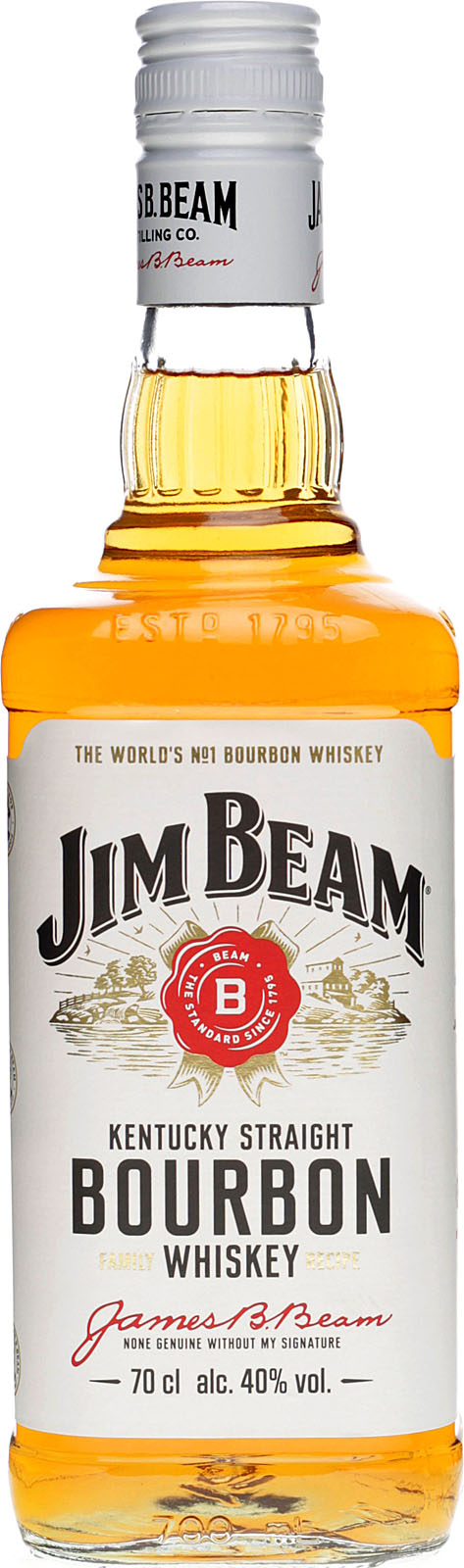 Jim Beam White (4 Jahre) Kentucky Straight Bourbon Whis