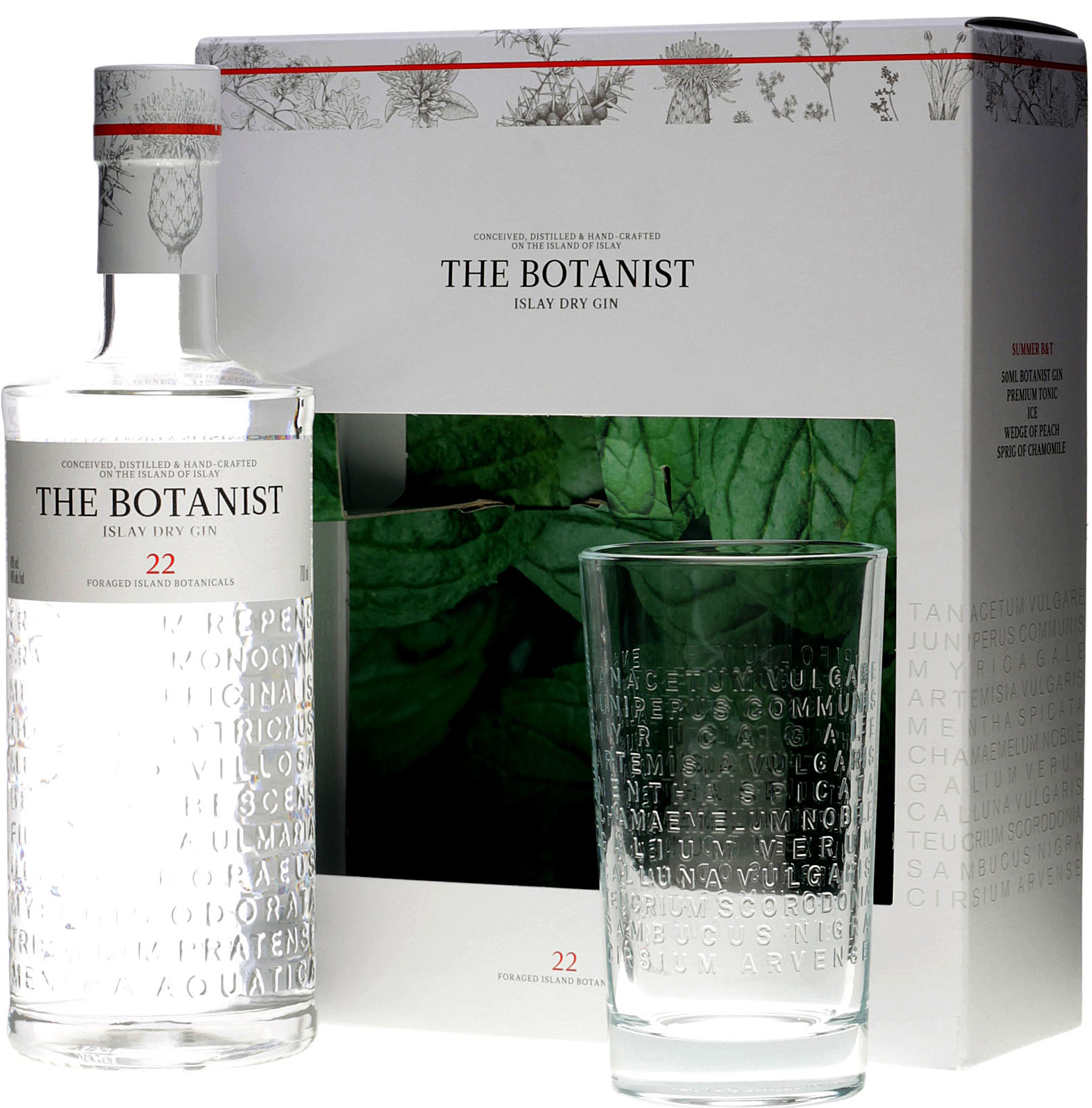 Botanist Islay Dry Gin in Geschenkverpackung 0,7 Liter 46 Vol