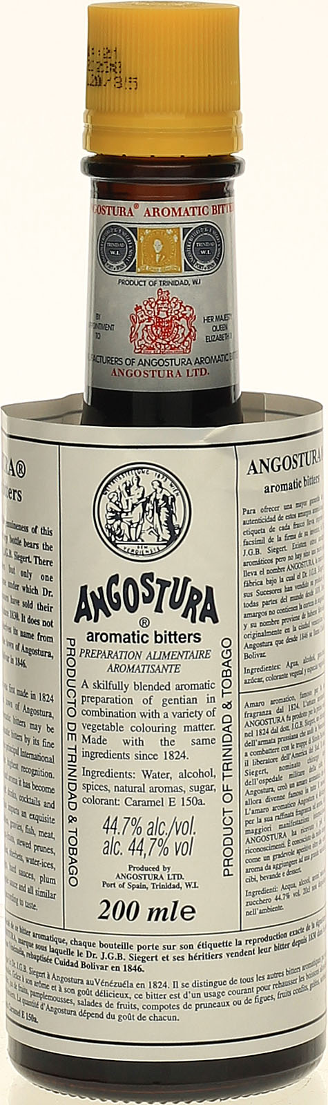 Angostura Aromatic Bitters Liter 44,7% 0,2