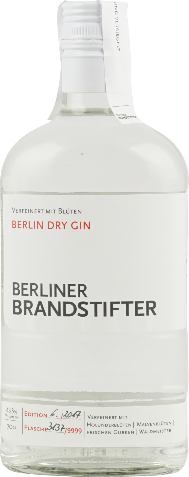 Berliner Brandstifter Berlin Dry Gin bei