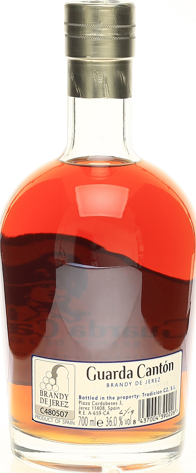 Bodegas Tradicion Brandy Guarda Canton Solera Gran Rese