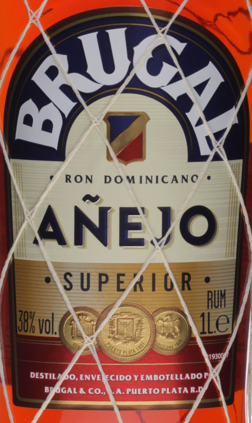 1 Brugal Liter 38% Jahre) (5 Añejo Ron Superior