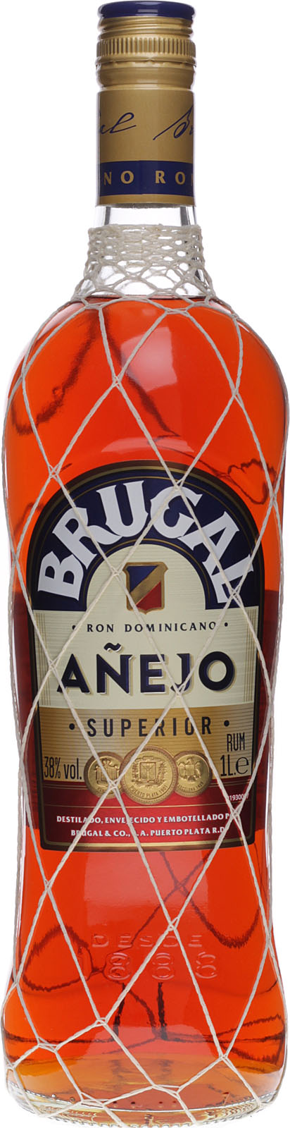 (5 1 Jahre) Superior Liter Ron Brugal 38% Añejo