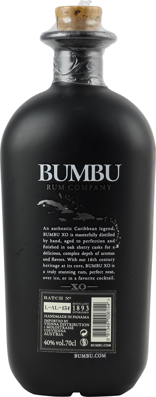 Bumbu Rum XO 0,7 Liter 40 Vol.