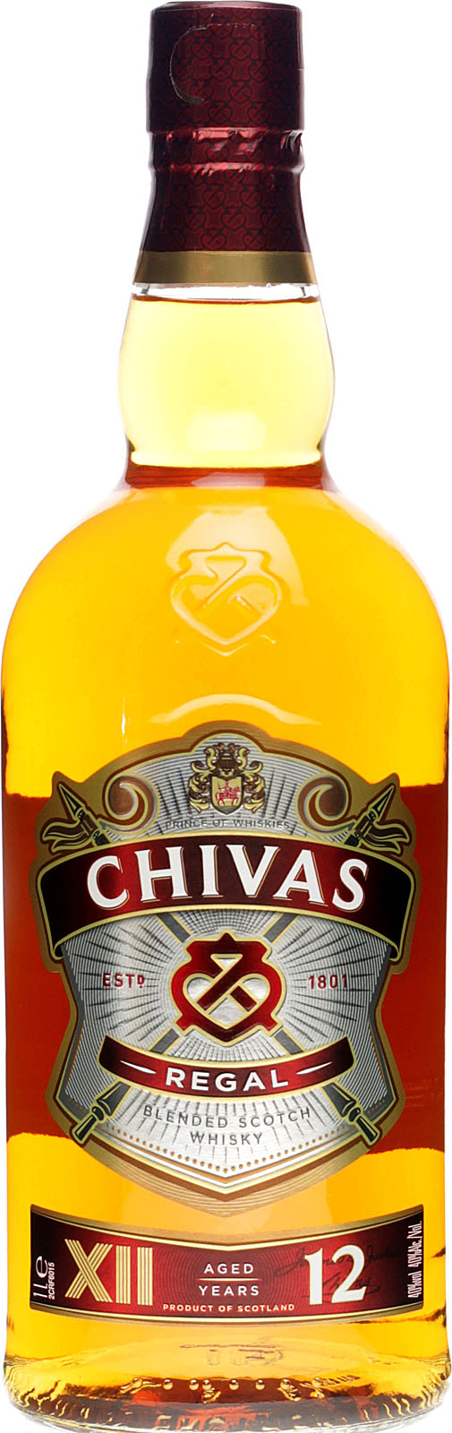 Chivas Regal Premium Scotch (12 Jahre) 1 Liter im Shop