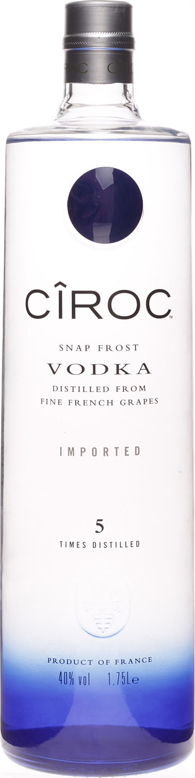 % 1,75 Liter 40 Vodka Ciroc