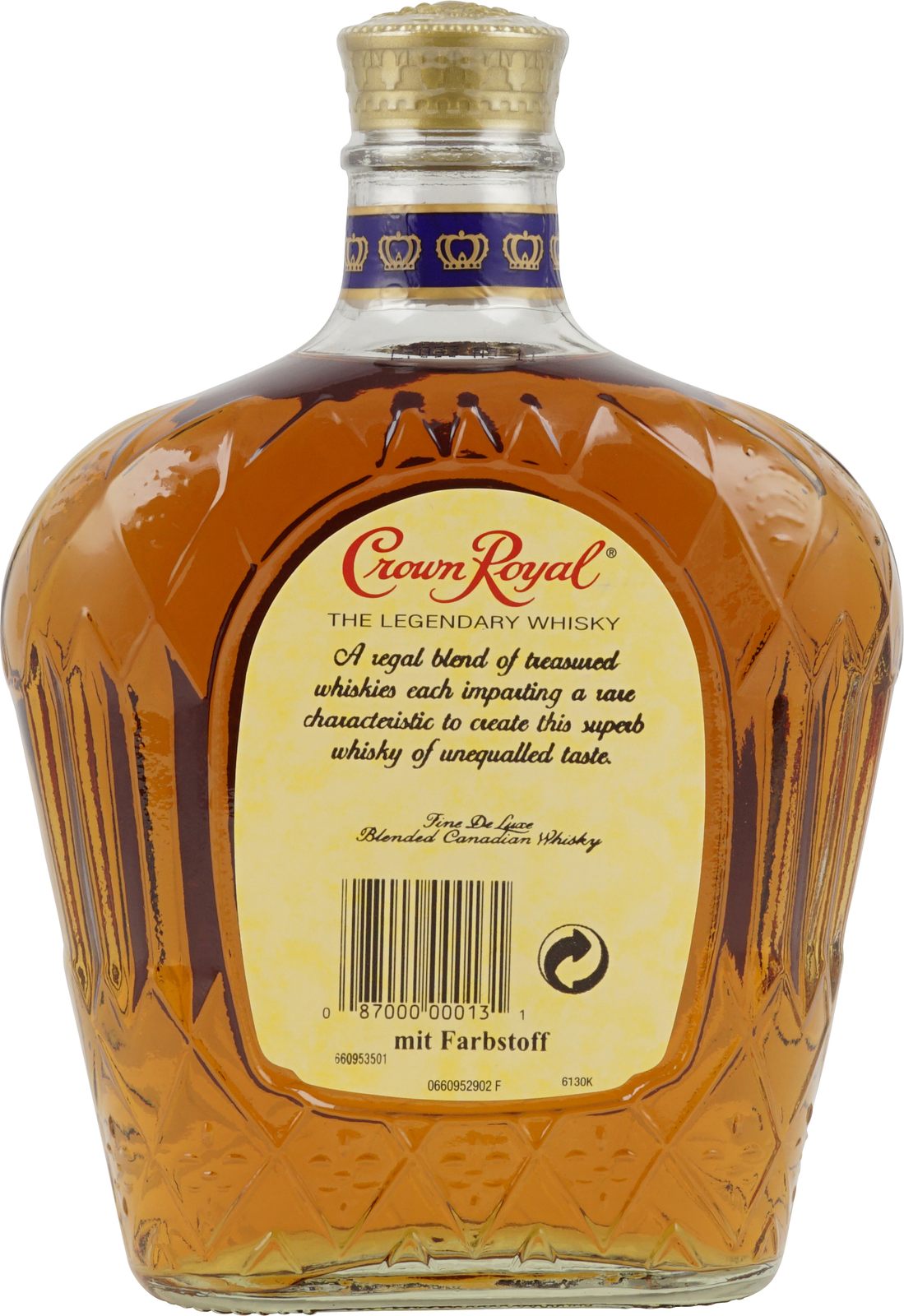 Crown Royal Premium Blended Canadian Whisky Im Lilafarbenen Beutel Kaufen