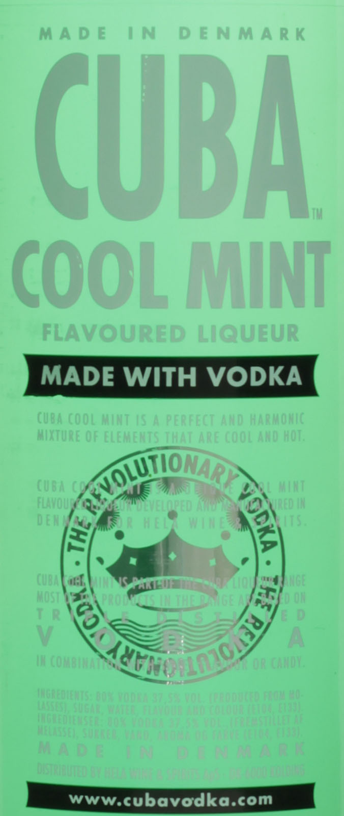 Cuba Cool Mint Wodka Likör 0,7 Liter 30 Vol. günstig i