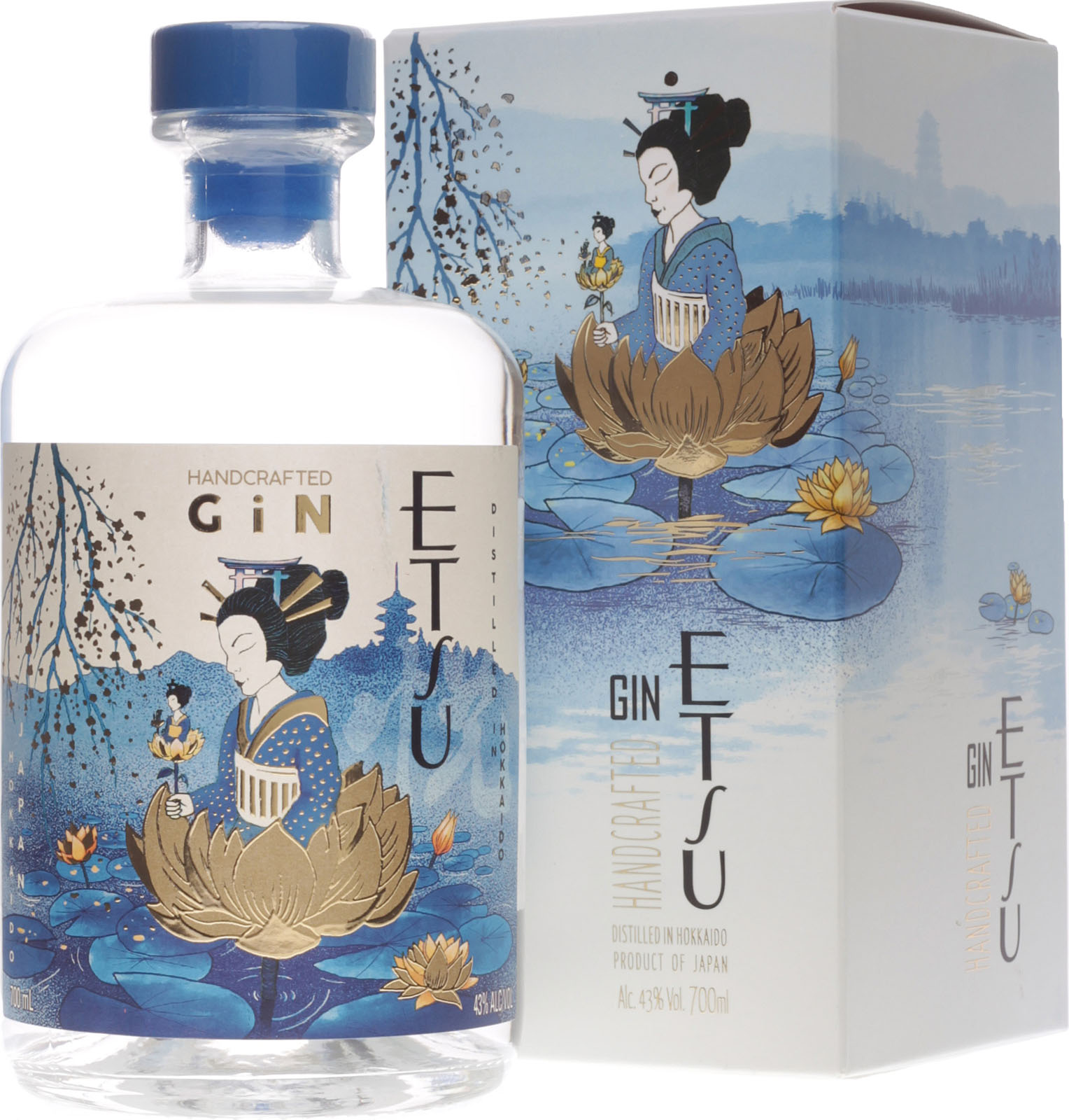 Etsu Japanese Gin 0,7 l 43 Vol. PremiumGin mit exoti