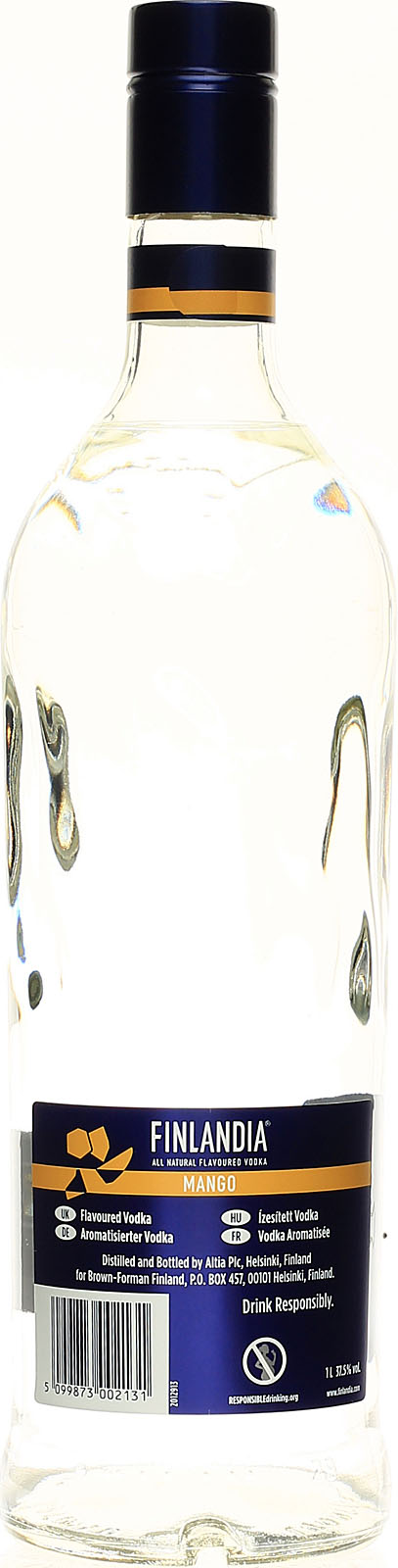 Finlandia Vodka Mango Fusion 1 Liter 37,5% Vol.