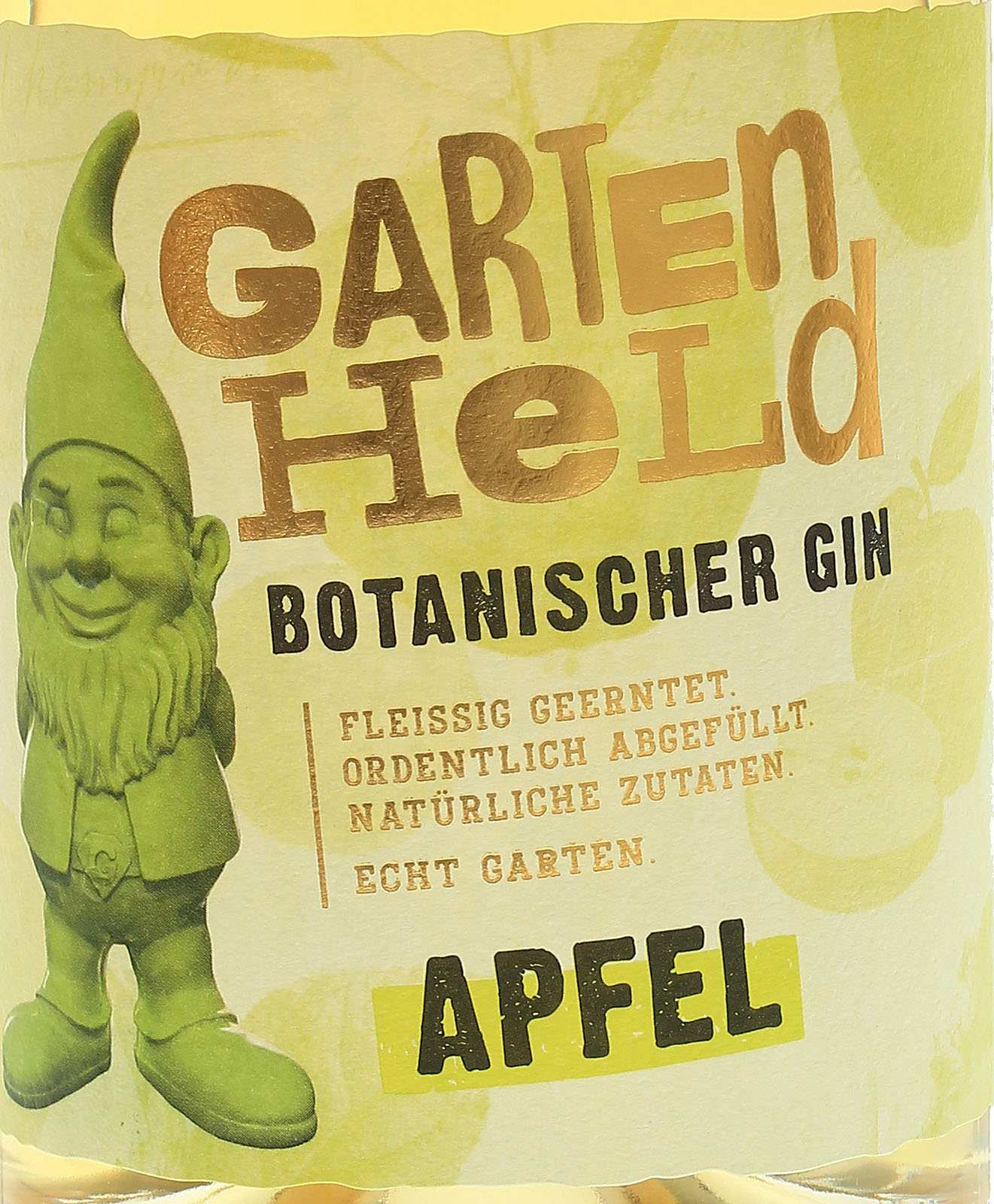Gartenheld Botanischer Gin Apfel - Bei uns im Shop kauf