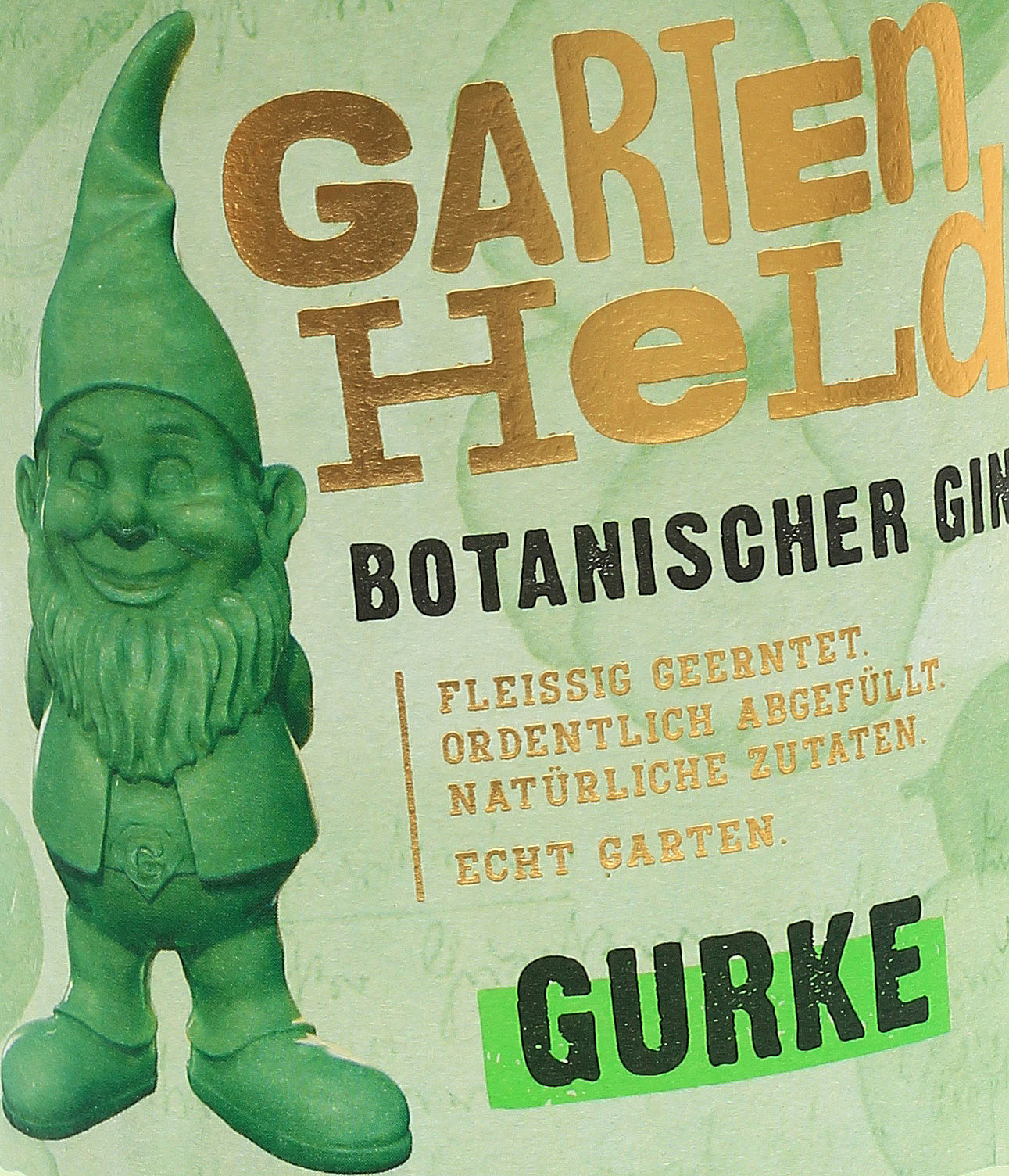 Gartenheld Botanischer Gin Gurke - Bei uns im Shop kauf
