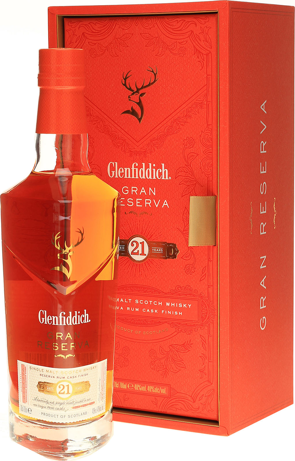 Glenfiddich Single Malt Scotch Whisky (21 Jahre) Gran R