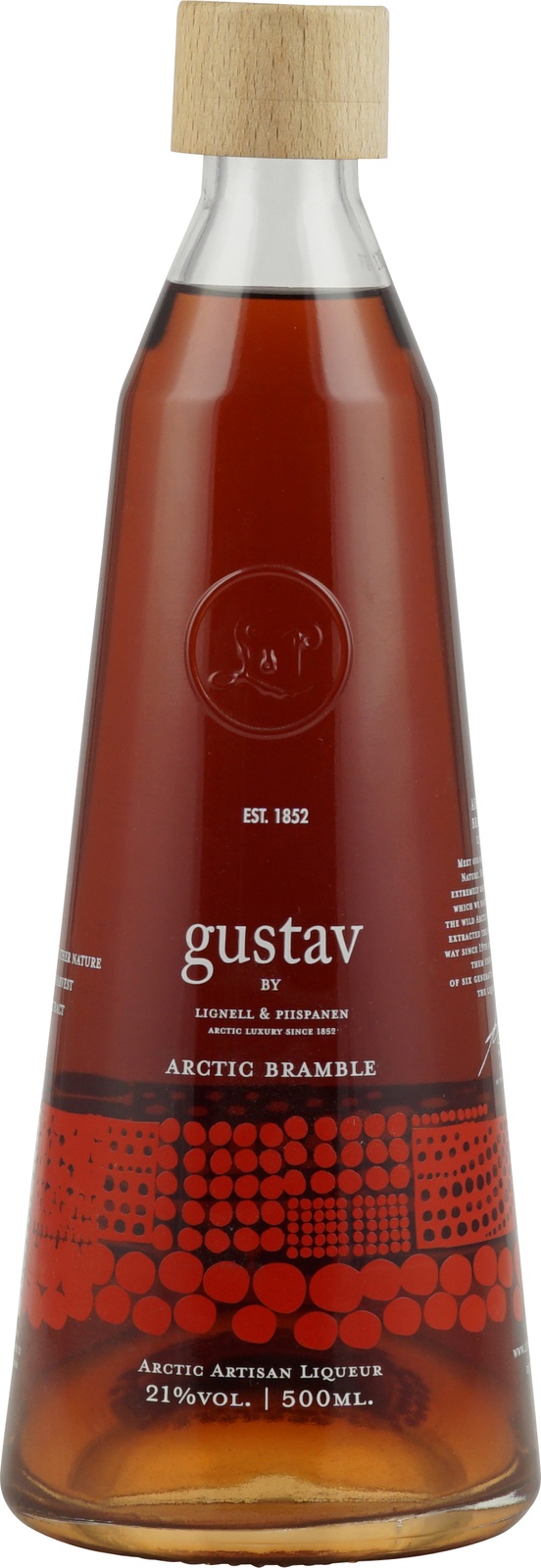 Gustav Arctic Bramble (Brombeer) Liqueur 0,5 Liter 21% Vol. --&amp;gt; BarFish ...