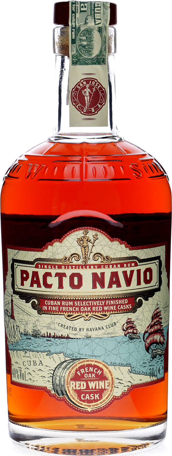 Havana Club Pacto Navio Red Finish Wine kaufen Cask Rum