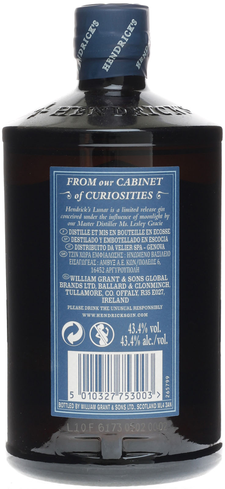 Hendrick´s Lunar Gin 0,7 Liter bei uns im Shop kaufen.