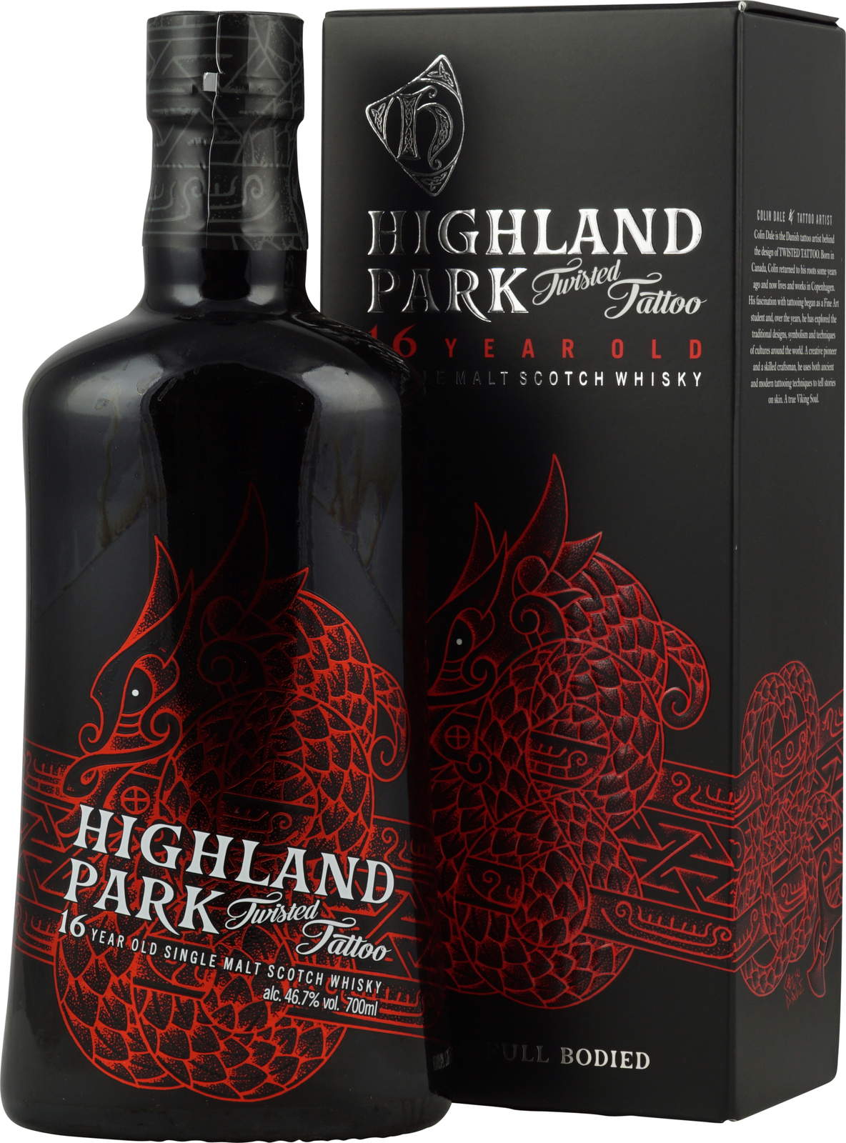 Highland Park Twisted Tattoo 16 Jahre 0,7 Liter 46,7 Vol., online kaufen