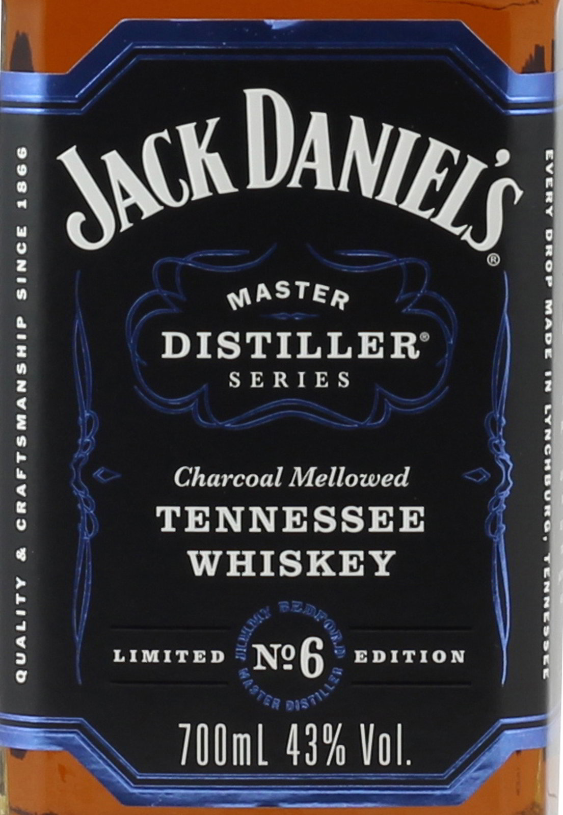 Jack Daniels Master Distiller Series No. 6, Limited Edi