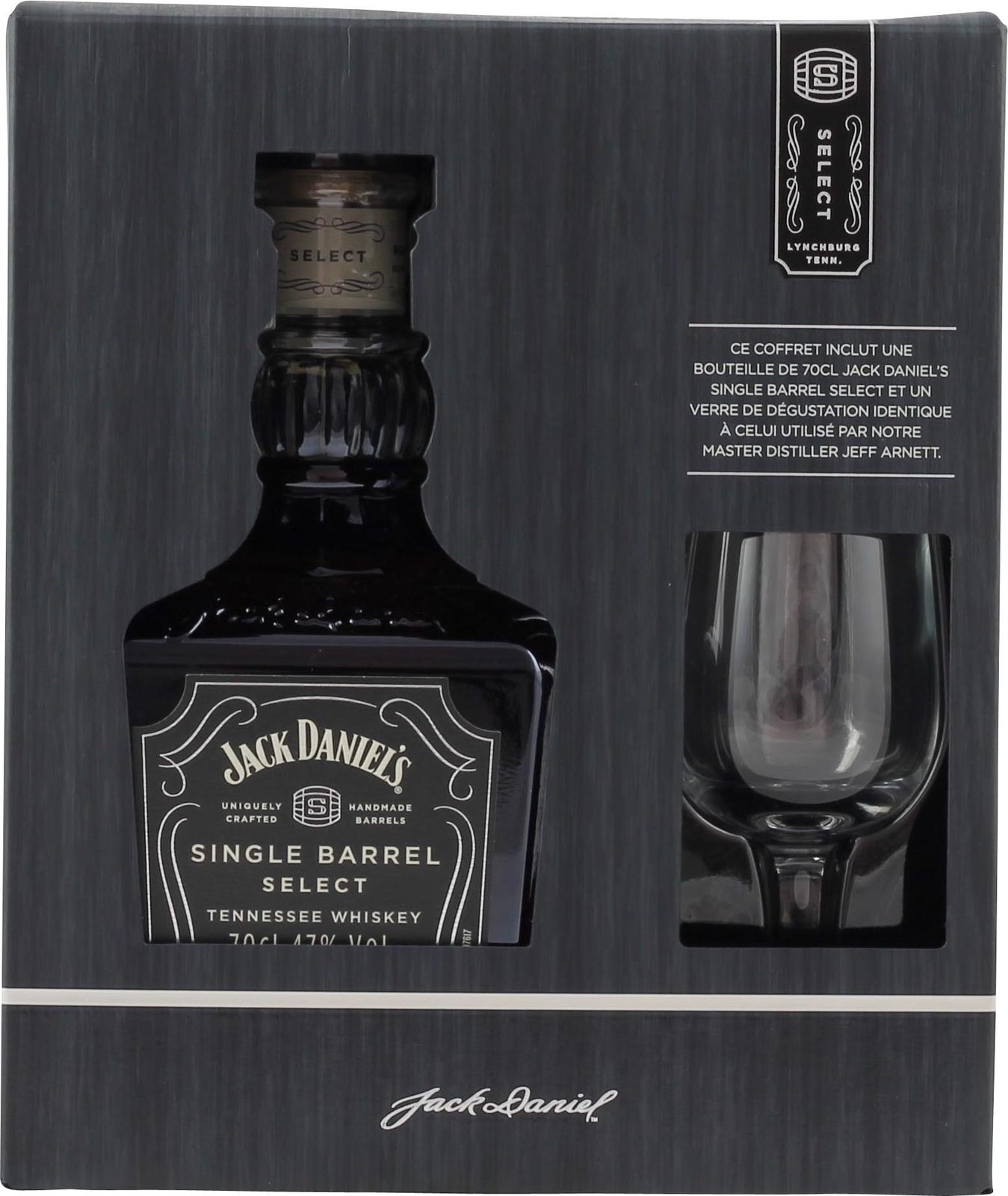 Jack Daniels Single Barrel mit Nosing Glas 0,7 Liter 47 % Vol., online