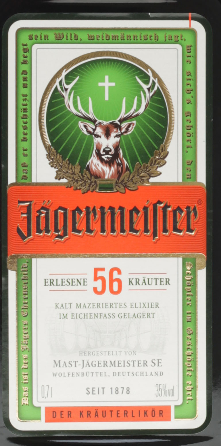 Jägermeister Geschenkset mit Meister Bricks 2 x 0,7 Lit