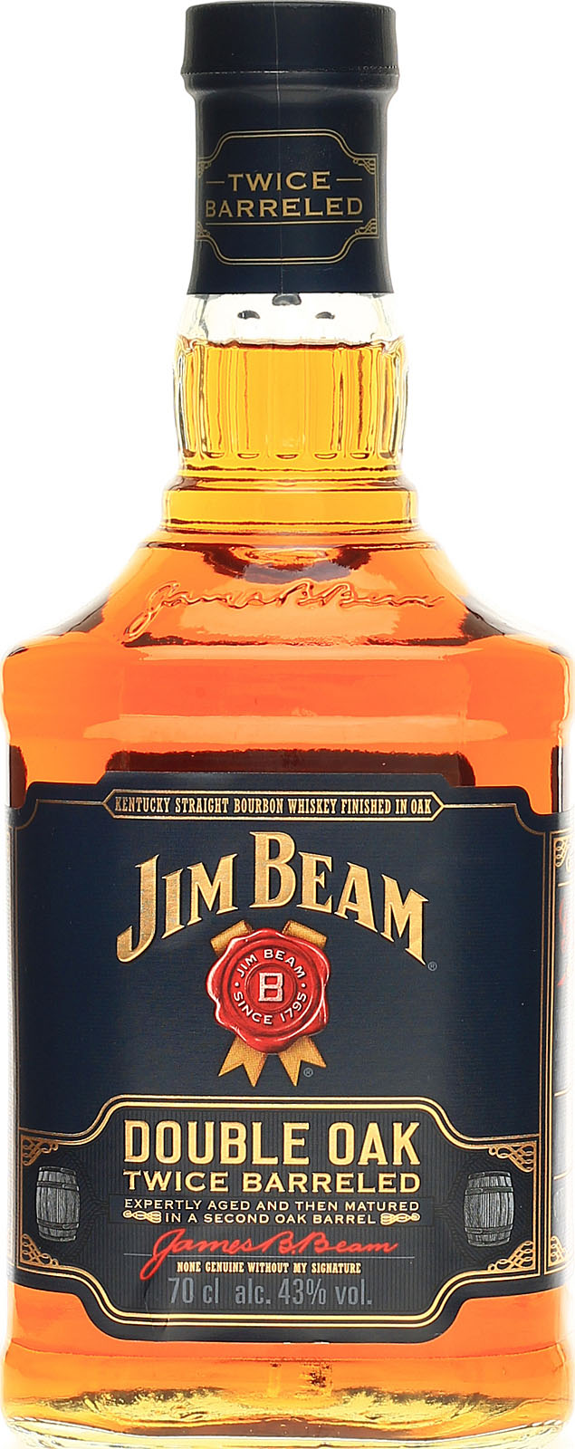 Jim Beam Double Oak Twice Sh bei uns im Barreled Whisky