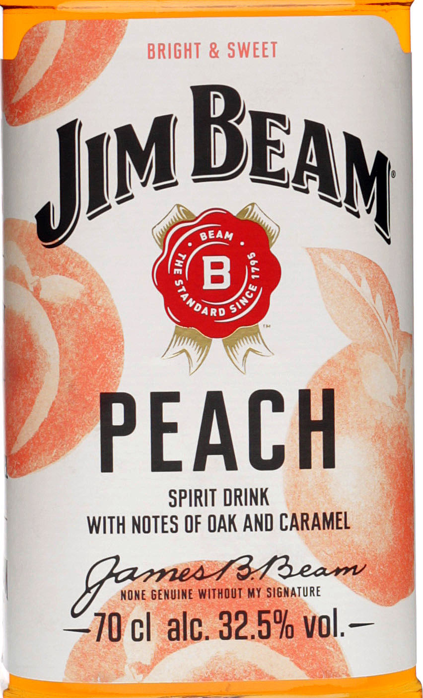 Jim Beam Peach 0,7 Liter 32,5 % Vol. im Shop