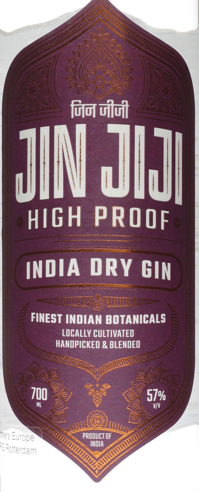 Jin JiJi India High Proof Gin 0,7 Liter 57 Vol. im Sh