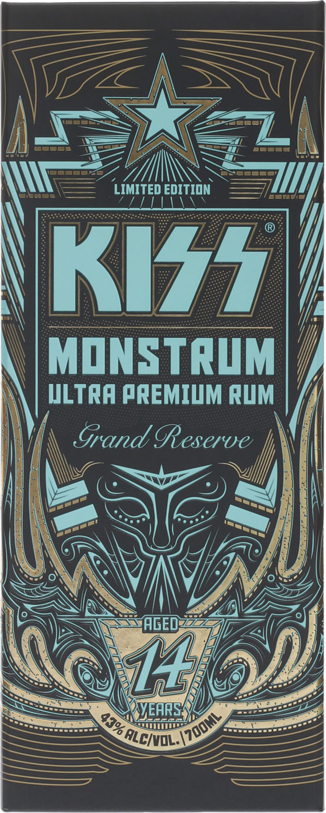 Kiss Monstrum Ultra Premium Dark Rum günstig im Shop ka