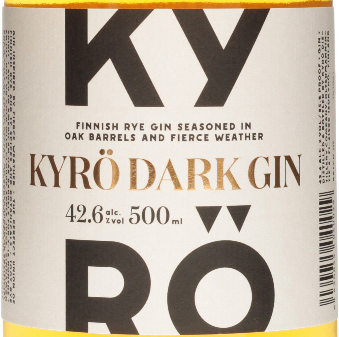 Kyrö Koskue (Barrel Aged) Finnish Rye Gin 0,5 Liter 42,