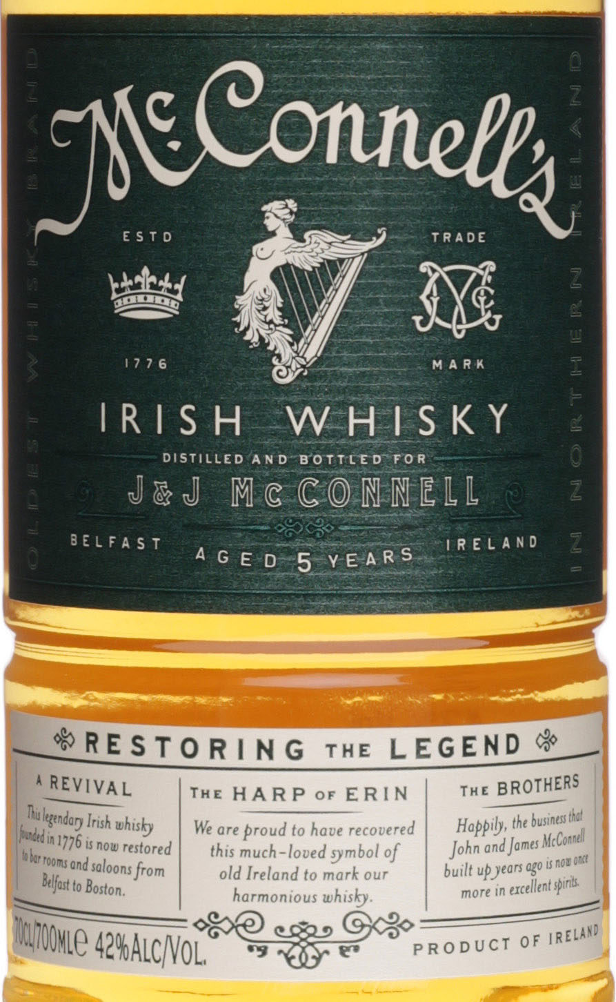 günstig bei Irish Whisky und McConnell\'s im uns schnell