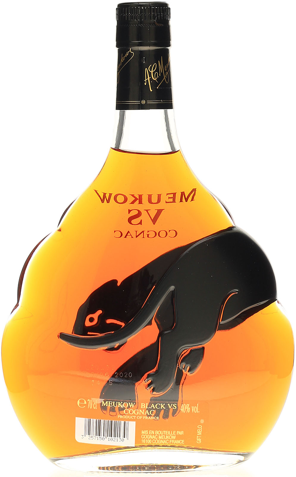 Meukow VS Cognac + 2 Gläser 0,7 Liter 40 % Vol.