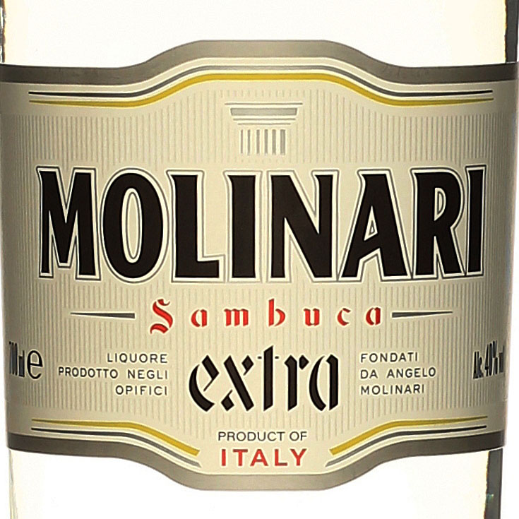 Molinari Sambuca Extra 0,7 Liter 40% Vol., hier bei uns | Likör