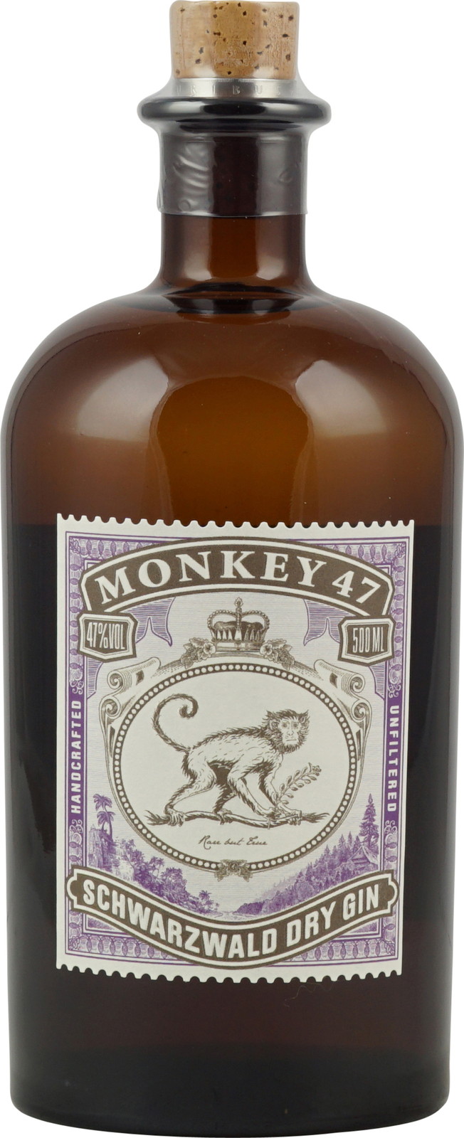 Monkey 47 Schwarzwald Dry Gin 0,5 Liter + Monkey 47 The Becher kaufen.