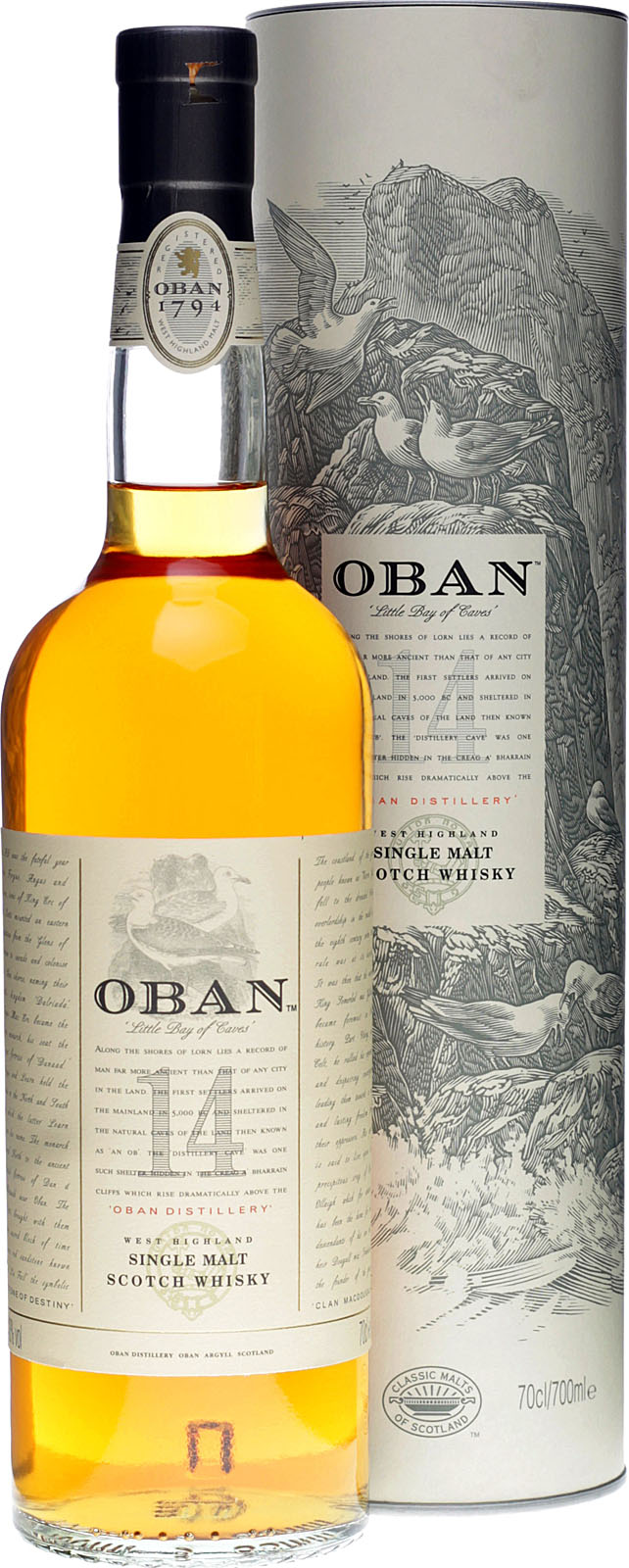 Oban Single Malt Scotch Whisky (14 Jahre)