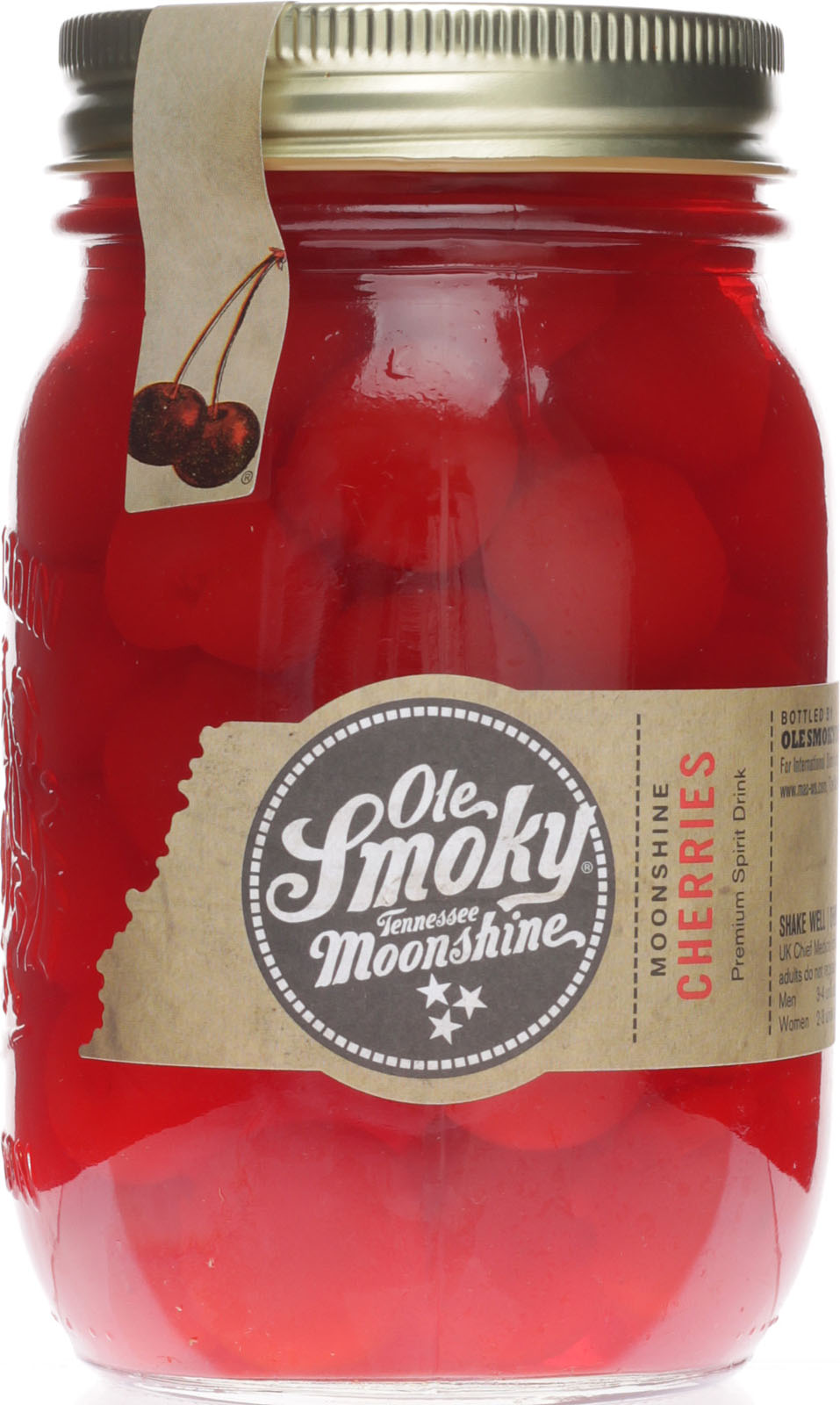 Ole Smoky Tennessee Moonshine Cherries 0,5 Liter 50 V