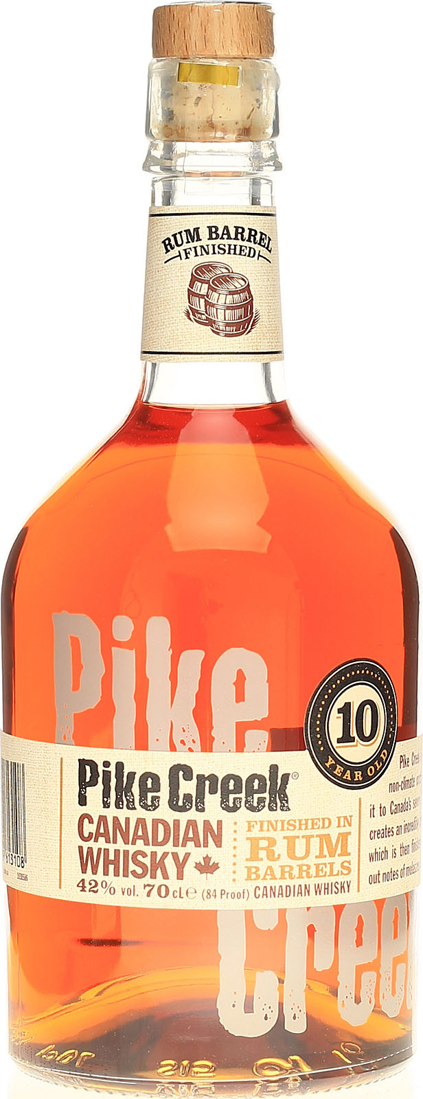 Pike Creek Canadian Whisky (10 Jahre, Rum Barrel Finish) 0