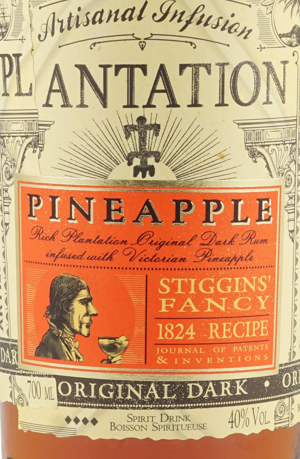 Plantation Artisanal Pineapple (Ananas) Infusion Stiggi | Rum