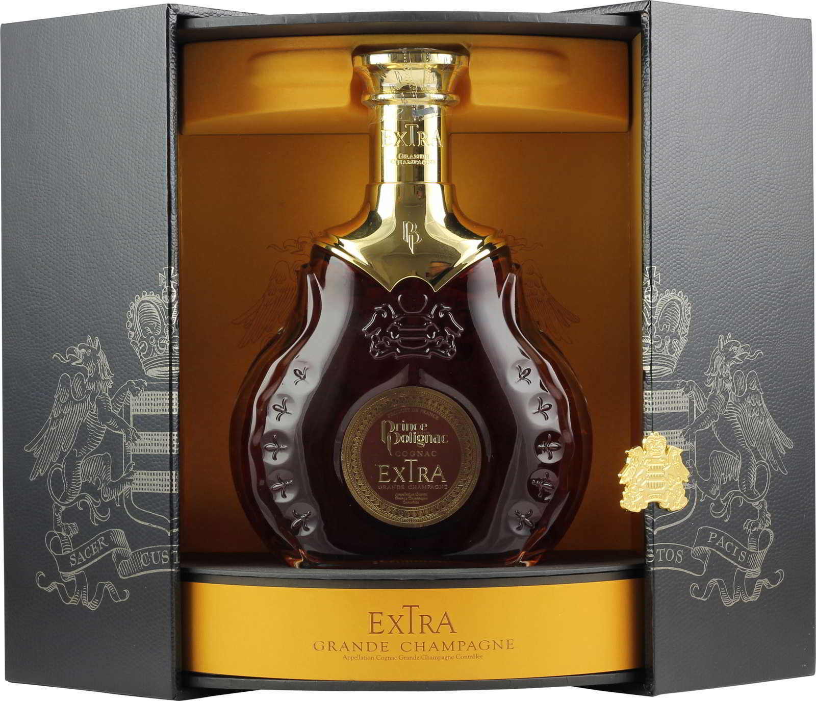 Polignac Cognac Extra GC GP 0,7 Liter 40 Vol., hochwe