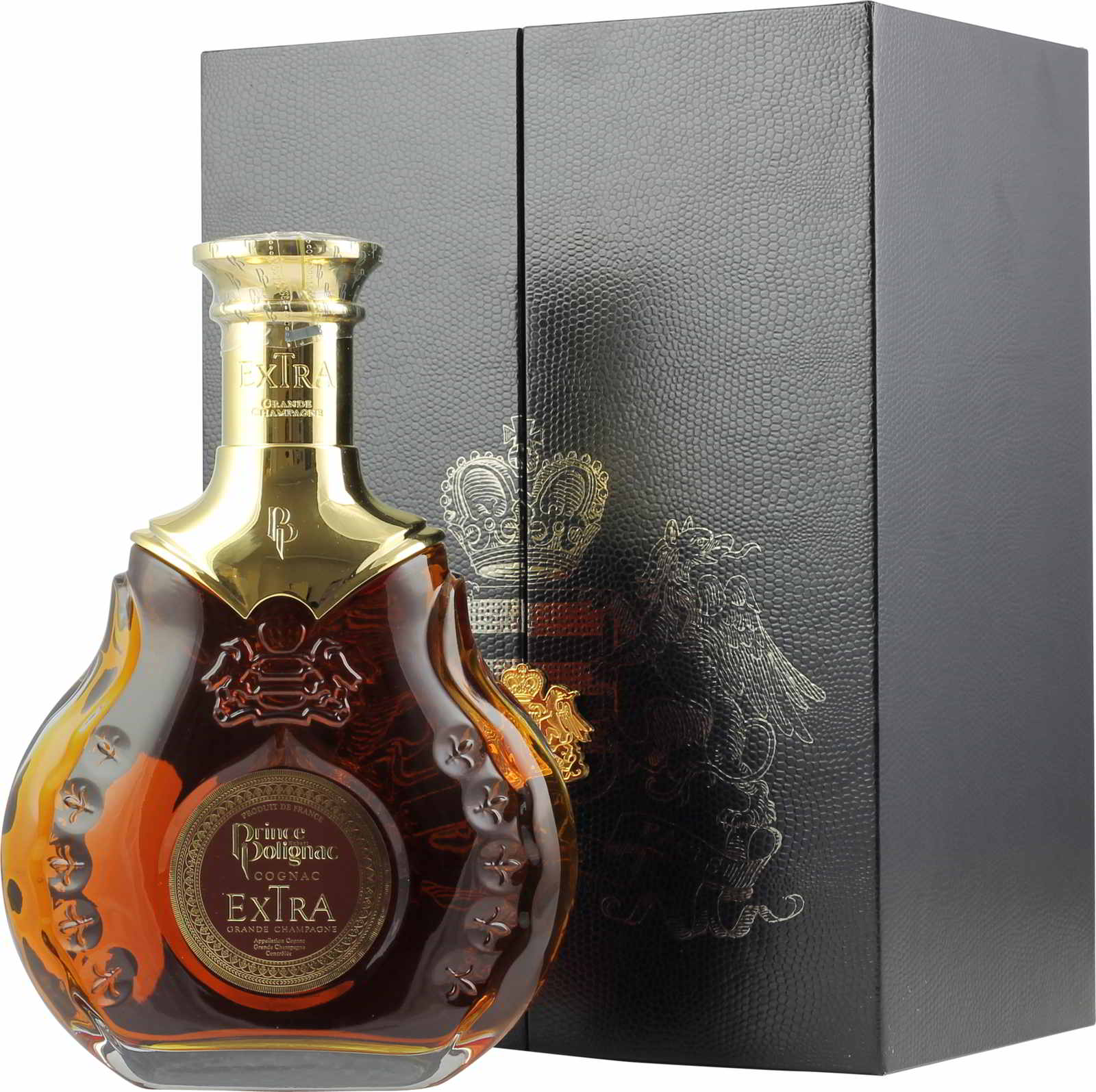 Polignac Cognac Extra GC GP 0,7 Liter 40 Vol., hochwe
