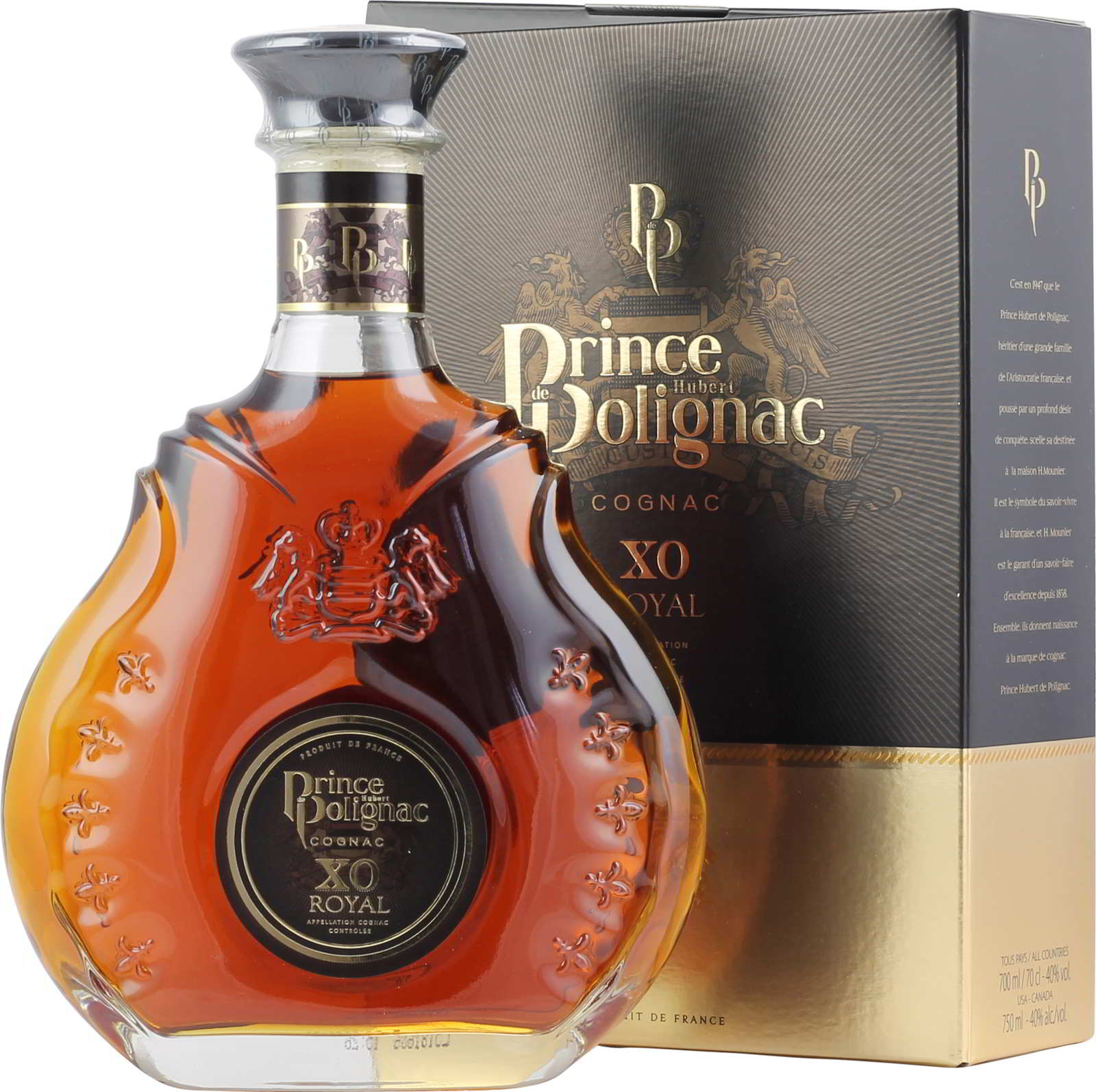 Polignac cognac vs. Prince hubert de polignac xo royal.